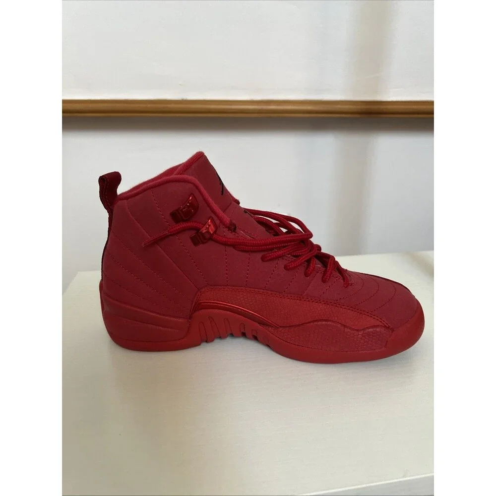 Size 5Y- Jordan 12 Retro Mid Gym Red - 153265-601